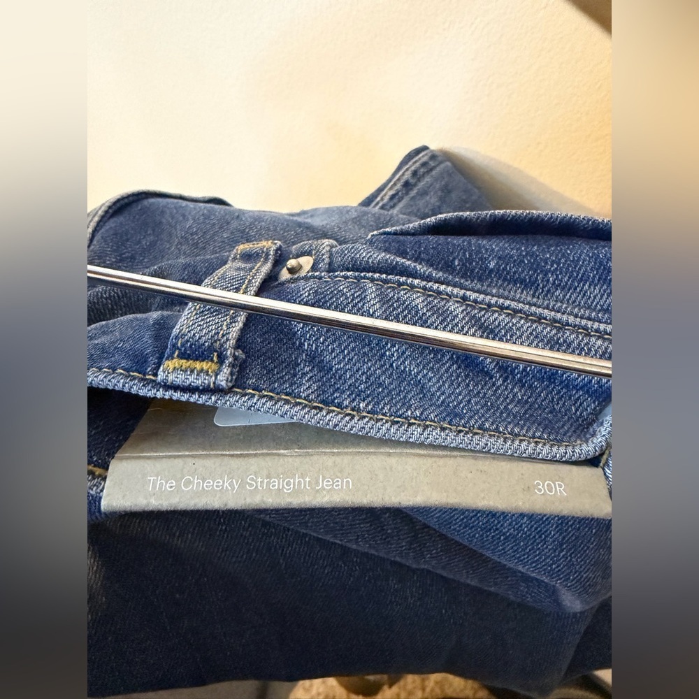 Everlane Cheeky Straight Jean size 30 NWT - Picture 7 of 8